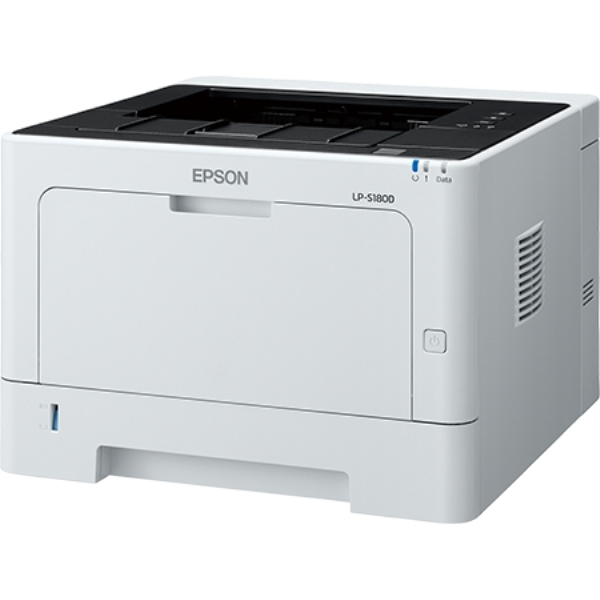 EPSON A4モノクロページプリンター/30PPM/両面印刷/USB/耐久性10万ページ LP-S180D