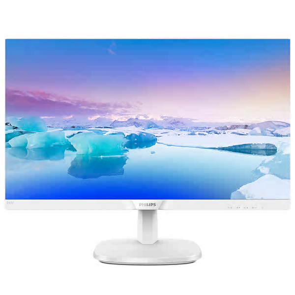 PHILIPS(ディスプレイ) 液晶ディスプレイ23.8型/1920×1080/HDMI、D-Sub、DisplayPort/ホワイト/スピーカー/5年保証 243V7QJAW/11
