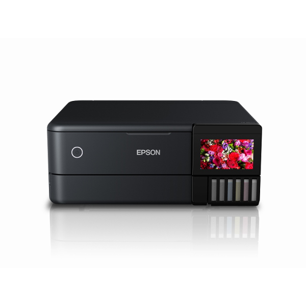 EPSON A4カラーインクジェット複合機/エコタンク搭載モデル/6色/有線・無線LAN/Wi-Fi Direct/両面/4.3型 EW-M873T