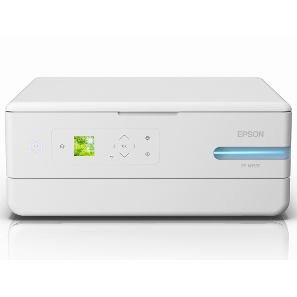 EPSON A4カラーインクジェット複合機/エコタンク搭載モデル/4色/無線LAN/Wi-Fi Direct/1.44型液晶 EP-M553T