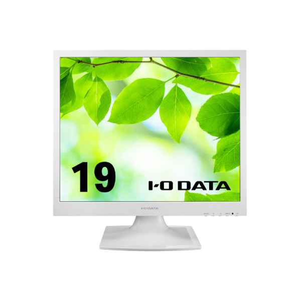 I-O DATA 「5年保証」19型スクエア液晶ディスプレイ ホワイト LCD-AD192SEDSW-A