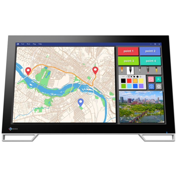 EIZO 54.7cm（21.5）型タッチパネル装着カラー液晶モニター DuraVision FDF2182WT-L セレーングレイ FDF2182WT-LGY