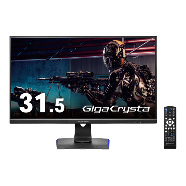 I-O DATA 「5年保証」165Hz対応31.5型ゲーミングモニター「GigaCrysta」 （広視野角モデル） LCD-GCQ321HXDB