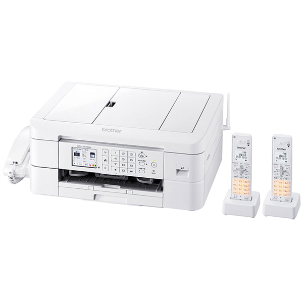 ブラザー工業 A4インクジェット複合機(FAX/電話機/子機2台/Wi-Fi/自動両面印刷/スマホタブレット接続/ADF/レーベル印刷) MFC-J939DWN