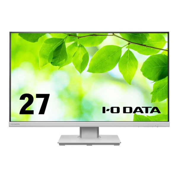 I-O DATA ワイド液晶ディスプレイ27型/1920×1080/アナログRGB、HDMI、DisplayPort/ホワイト/スピーカーあり LCD-DF271EDW-F