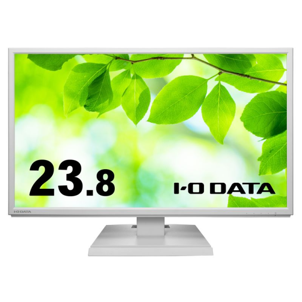 I-O DATA ワイド液晶ディスプレイ 23.8型/1920×1080/アナログRGB、HDMI/ホワイト/スピーカー：あり/5年保証 LCD-AH241EDW-B