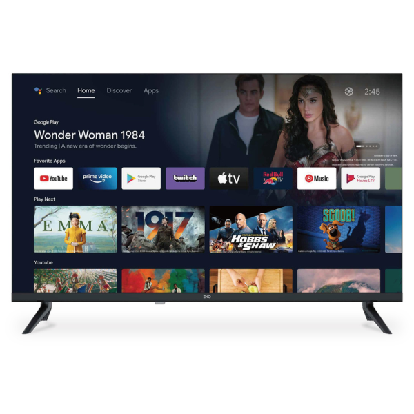ユニテク 32型ワイド/1366×768/HDMI×3、USB×2、コンポジット×1/ブラック/スピーカー8W+8W/Android搭載 ネット動 K3200HSG-E