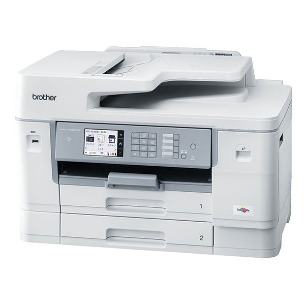 ブラザー工業 大容量ファーストタンク A3インクジェット複合機 （FAX/ADF/30万ページ耐久/自動両面/2段トレイ） MFC-J7500CDW