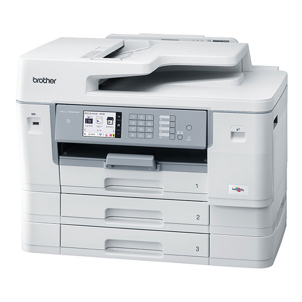 ブラザー工業 大容量ファーストタンク A3インクジェット複合機 （FAX/ADF/30万ページ耐久/自動両面/3段トレイ） MFC-J7600CDW