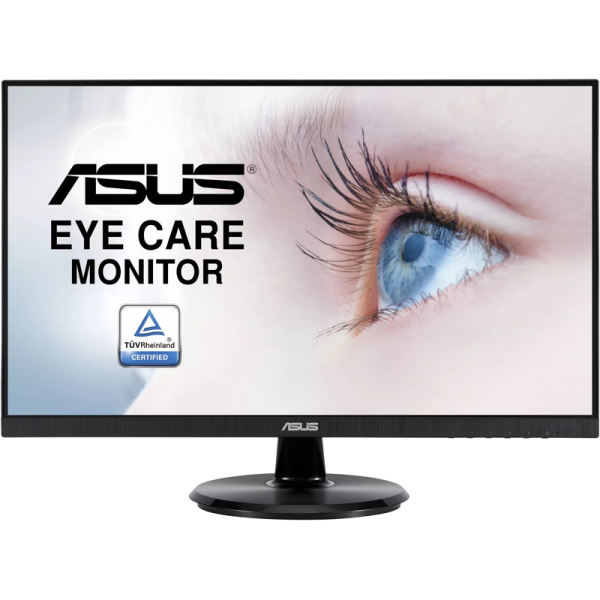 ASUS TeK 23.8型ワイドモニター/1920×1080(フルHD)/HDMI・DisplayPort・D-Sub15ピン搭載/ブラック/スピーカー：あり VA24DQ