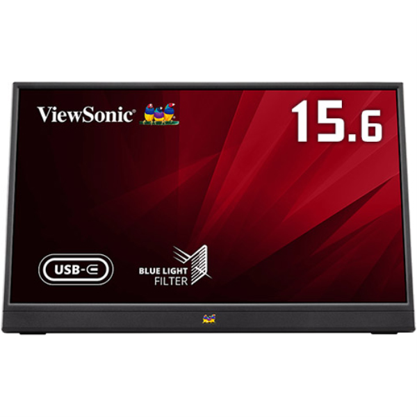 ビューソニックJP 15.6型ワイド液晶ディスプレイ/1920×1080/mini HDMI、USB Type-C/ブラック/スピーカー/Full HD、IPSパネル VA1655