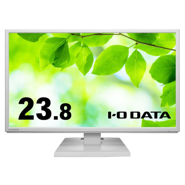 I-O DATA ワイド液晶ディスプレイ 23.8型/1920×1080/アナログRGB、HDMI、DisplayPort/WH/スピーカー有 LCD-DF241EDW-A-AG