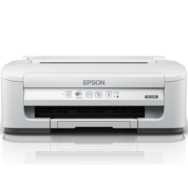 EPSON A4モノクロインクジェットプリンター/34PPM/顔料/有線・無線LAN/Wi-Fi 4 PX-S155