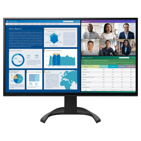 EIZO 液晶ディスプレイ 31.5型/3840×2160/HDMI×2、DisplayPort、USB Type-C/ブラック/スピーカー：あり EV3240X-BK
