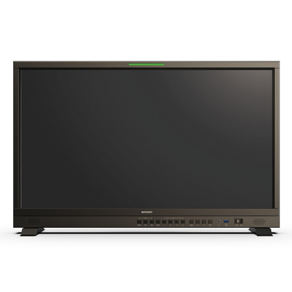 ADTECHNO 12G-SDI対応4K UHDプレビューディスプレイ 28.0型/3840×2160/12G-SDI、3G-SDI、HDMI/BK/スピーカー有 UH2801S