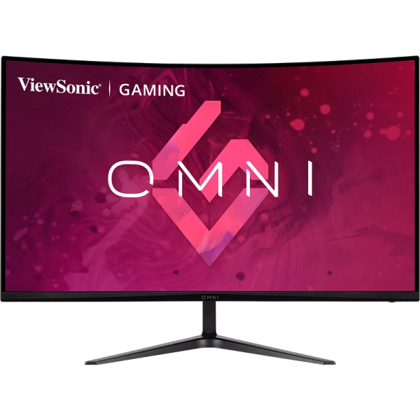 ビューソニック 31.5型曲面型ワイド液晶ディスプレイ/1920×1080/HDMI、DisplayPort/BK/スピーカー/FHD、VAパネル VX3218-PC-MHD