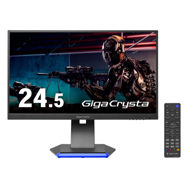 I-O DATA ゲーミング液晶ディスプレイ 24.5型/1920×1080/HDMI,DisplayPort,USB Type-C/BK/スピーカー有 LCD-GC251RXAB