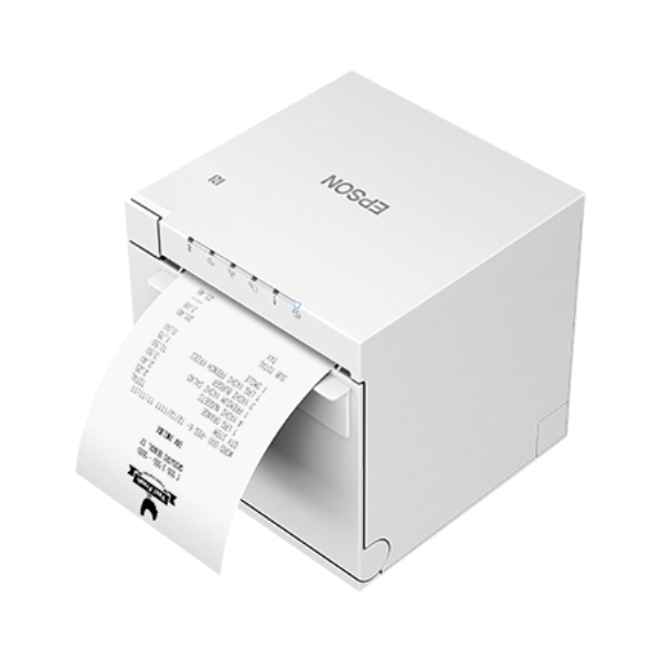 EPSON レシートプリンター/スタンダードモデル/TM-m55/80mm・58mm/USB・有線・無線LAN・Bluetooth・シリアル/ホワ TM55-611W