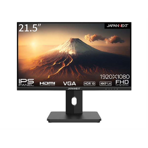 JAPANNEXT 21.5型/1920×1080/HDMI×VGA×1/ブラック/スピーカー：有 JN-I215FLFHSP