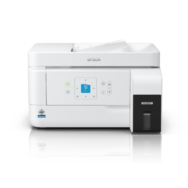 EPSON A4モノクロインクジェット複合機/エコタンク搭載モデル/顔料/有線・無線LAN/スマホ対応/1.44型液晶 PX-M161T