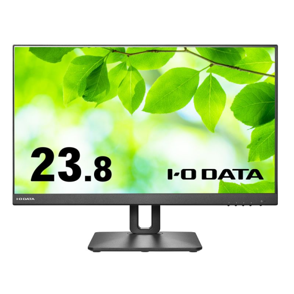 I-O DATA ワイド液晶ディスプレイ 23.8型/1920×1080/HDMI、DP/ブラック/スピーカー/100Hz対応で残像感軽減/5年保証 LCD-D241SD-F
