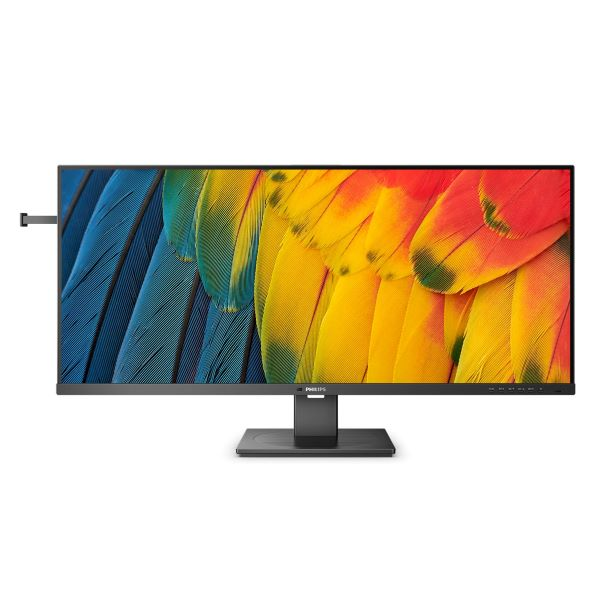 PHILIPS(ディスプレイ) 液晶ディスプレイ39.5型/3440×1440/USB-C、DP、HDMI/BK/スピーカー/5年保証/昇降 40B1U5600/11