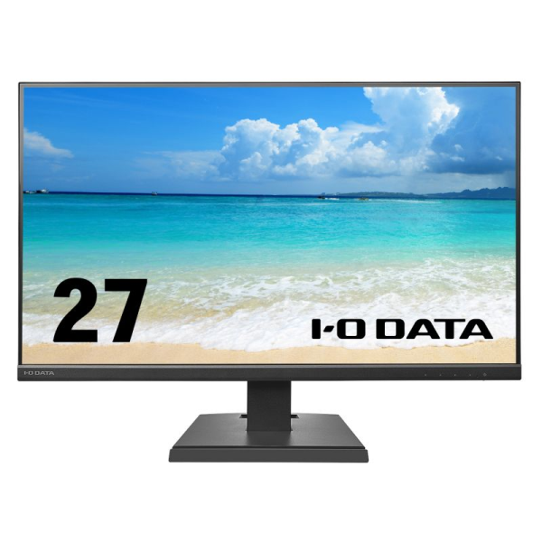 I-O DATA ワイド液晶ディスプレイ 27型/1920×1080/アナログRGB、HDMI/BK/スピーカー/「5年保証」3辺フレームレス LCD-A271DBX