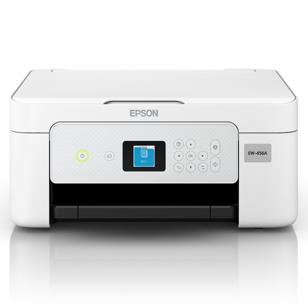 EPSON A4カラーインクジェット複合機/Colorio/4色/無線LAN/Wi-Fi Direct/両面/1.44型液晶 EW-456A