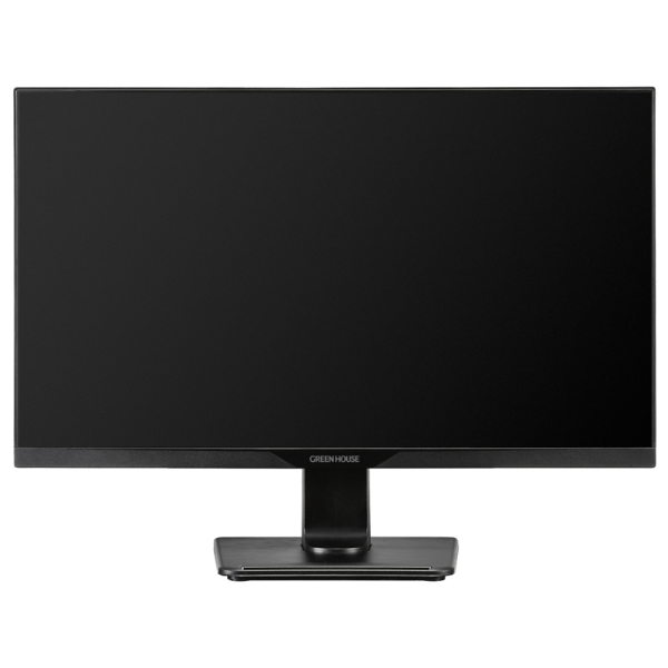 グリーンハウス 21.5型ワイド液晶ディスプレイ/1920×1080/HDMI、DP、mini D-Sub15/黒/スピーカー/5年保証 GH-LCW22L-BK