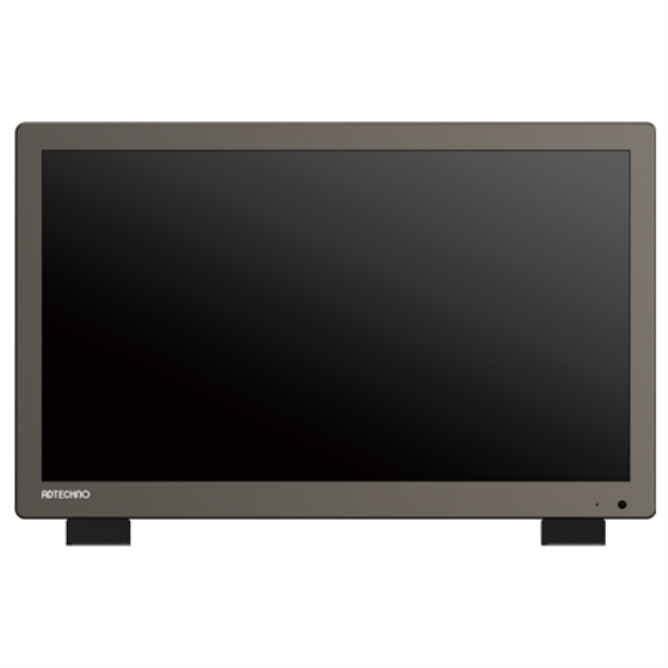 エーディテクノ 4K入力対応フルHD業務用ディスプレイ15.6型ワイド/1920×1080/3G-SDI、HDMI、DVI-D、VGA、BNC/BK/スピーカ SG1561S