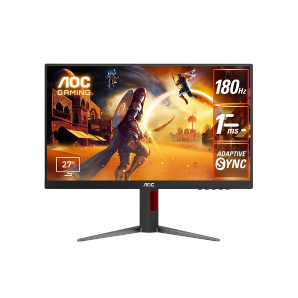 AOC ゲーミング液晶ディスプレイ 27型/1920×1080/HDMI、DisplayPort/ブラック 27G4/11