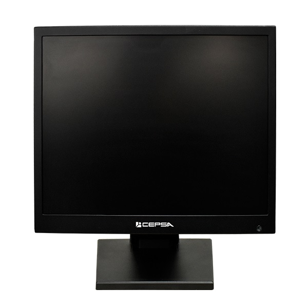 ASK TRADING メタルキャビネット液晶監視モニター15型/1024×768/BNC、HDMI、VGA/黒/スピーカー/CVBS信号対応 LAD-DT15S