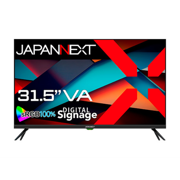 JAPANNEXT 液晶ディスプレイ 32型/1366×768/HDMI×2、USB×2/ブラック/スピーカー有/1年保証 JN-SV322HD