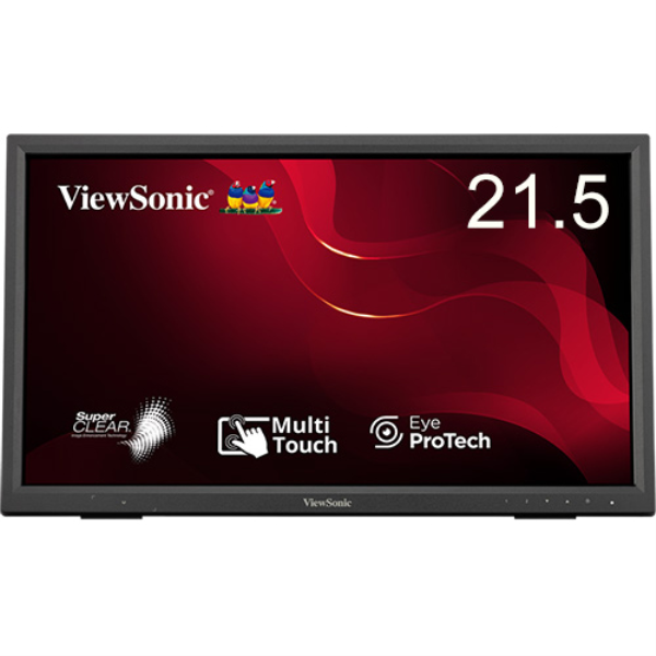 ビューソニックJP 21.5型ワイド タッチパネルディスプレイ/1920×1080/HDMI、DVI-D、D-sub 15ピン/ブラック/スピーカー/FHD TD2223-2