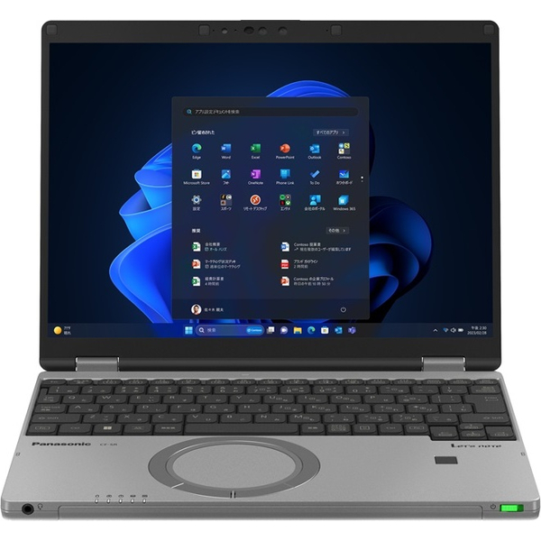 Panasonic Let’s note SR4 店頭(Core i5-1335U/16GB/512GB/W11P/12.4型/FHD+/カームグレイ) CF-SR4EDTCR