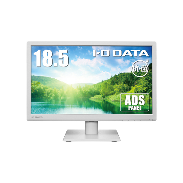 I-O DATA ワイド液晶ディスプレイ 18.5型/1366×768/アナログRGB、HDMI/ホワイト/スピーカー：あり LCD-AH191EDW-AG