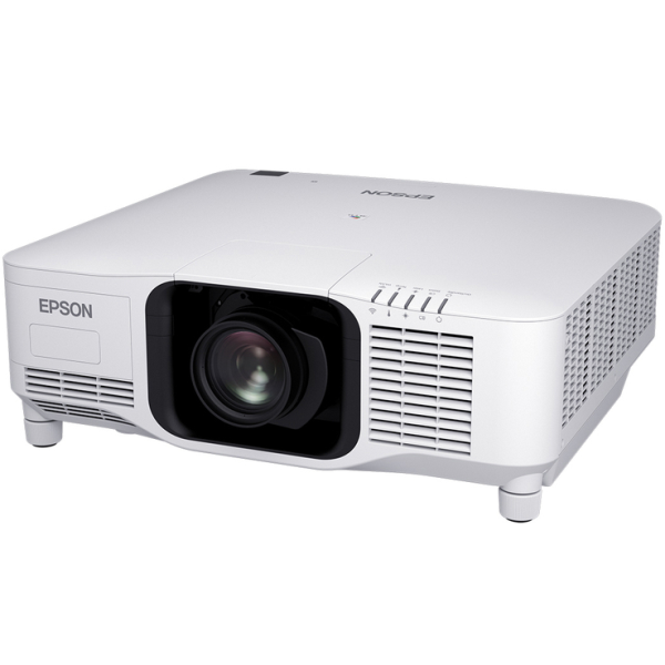 EPSON ビジネスプロジェクター/高輝度モデル/レーザー光源/16000lm/2軸シフト4K/レンズ別売/白モデル EB-PQ2216W