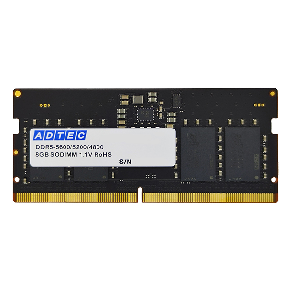 ADTEC DDR5-5600 SODIMM 8GB ADS5600N-X8G