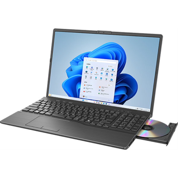 FUJITSU FMV A53-K3 BK (i5-1335U/16GB/SSD・256GB/DVDスーパーマルチ/W11H64/Microsoft365 Per/16型) FMVA53K3BA