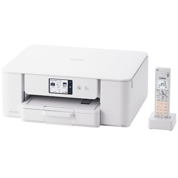 brother A4インクジェット複合機（FAX/電話/子機1台/コピー/プリント/スキャン/Wi-Fi/簡単設定） MFC-J742DN