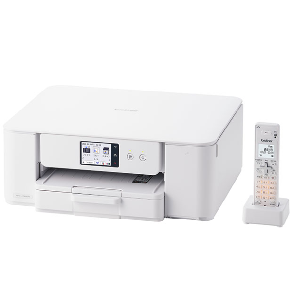 brother A4インクジェット複合機（FAX/電話/子機2台/コピー/プリント/スキャン/Wi-Fi/簡単設定） MFC-J742DWN
