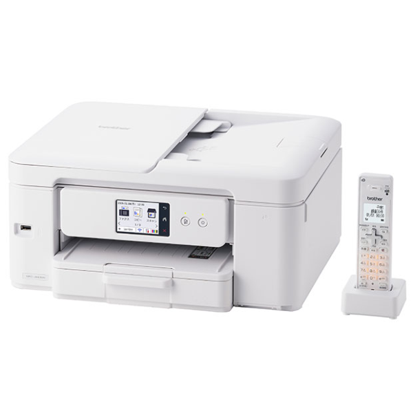brother A4インクジェット複合機（FAX/電話/子機2台/コピー/プリント/スキャン/Wi-Fi/簡単設定） MFC-J943DWN