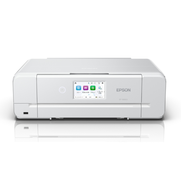 EPSON A3カラーインクジェット複合機/Colorio/6色/無線・有線LAN/Wi-Fi Direct/4.3型ワイドタッチパネル EP-988A3