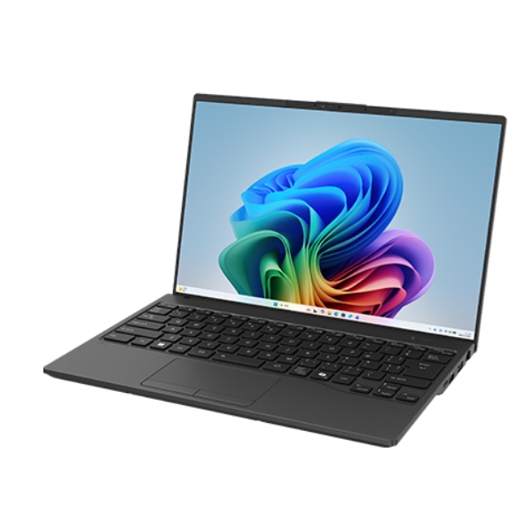 FUJITSU FMV UQ-L1 黒(Snapdragon X X1-26-100/16GB/SSD・512GB/Win11H64/MS365Per(24か月、Of H&B2024 OP付)/14型