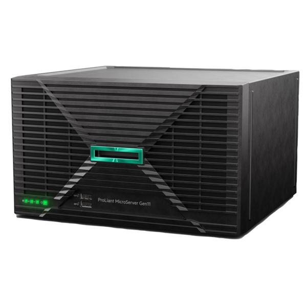 HP(Enterprise) Smart Choice MicroServer Gen11 Xeon 6315P 2.8GHz 1P4C 16GBメモリ 4LFF VROC 1TB SATA HDDx