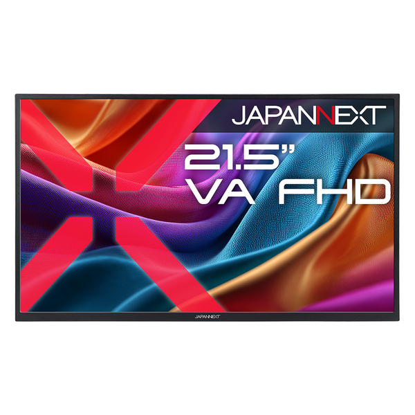 JAPANNEXT 液晶ディスプレイ 21.5型/1920×1080/miniHDMI×1、USB-C×2/ブラック/スピーカー有/2年保証 JN-MD-V215F-N