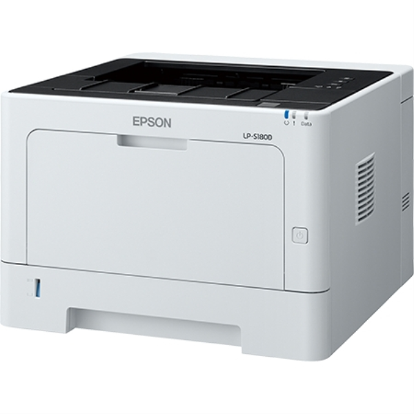 EPSON A4モノクロページプリンター/30PPM/両面印刷/USB/耐久性10万ページ LP-S180D:
