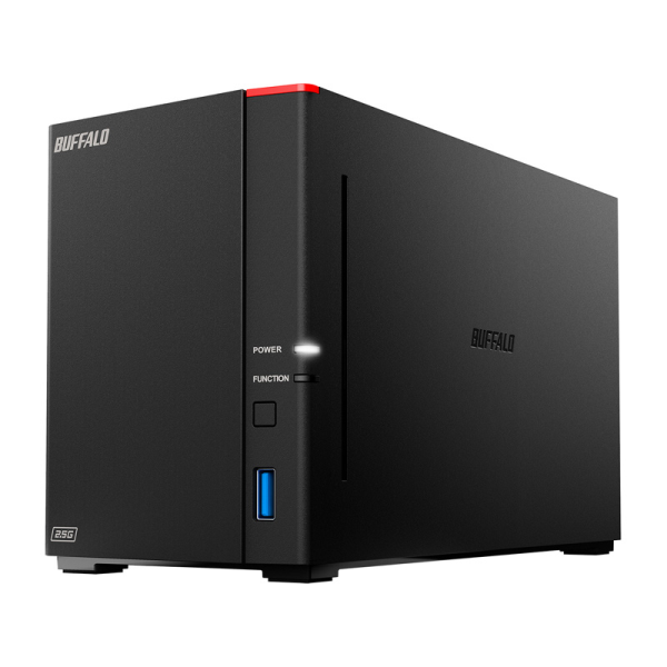 BUFFALO リンクステーションLS220DN ネットワークHDD 2ベイ 8TB