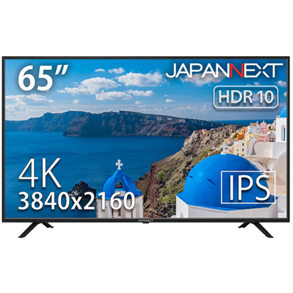 【別途送料有り】 JAPANNEXT 【法人限定】65型/3840×2160/HDMI /ブラック/スピーカー：あり JN-HDR650IPS4K: