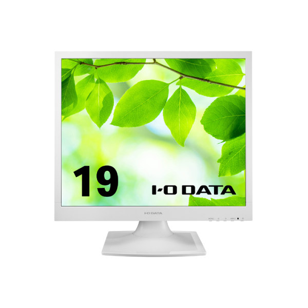 I-O DATA 「5年保証」19型スクエア液晶ディスプレイ ホワイト LCD-AD192SEDSW-A: